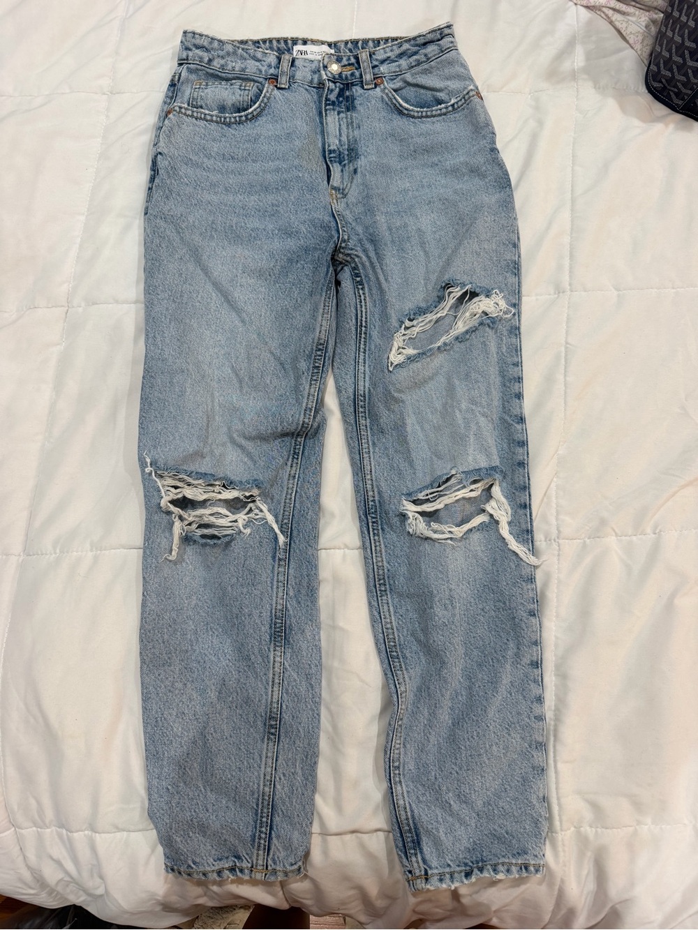 Zara mom jeans